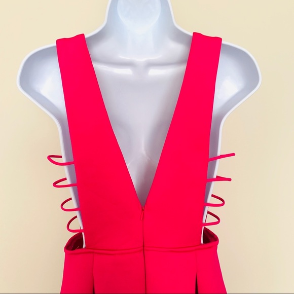 🌺 Fit and Flare Fuchsia Dress 🌺 - Picture 5 of 5